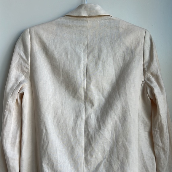 Everlane The Linen Oversized Blazer in Canvas - Picture 7 of 16